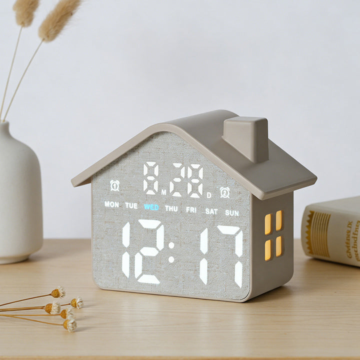 Digital Alarm Clock In Modern Home Design Kalsten