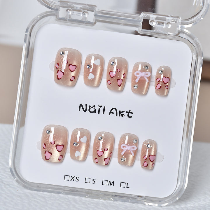 Premium Glamorous Press-On Nail Extensions Kalsten