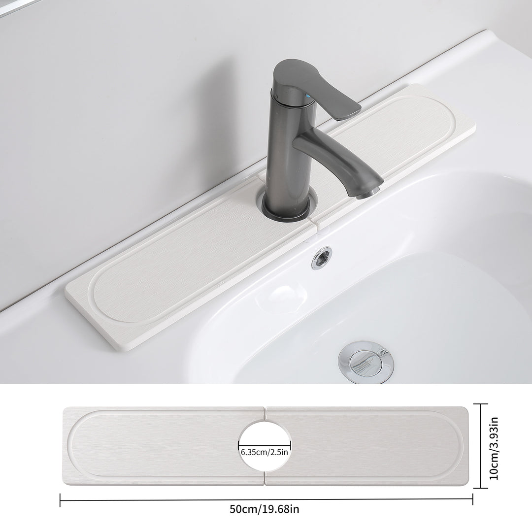 Decorative Bathroom Sink Mat