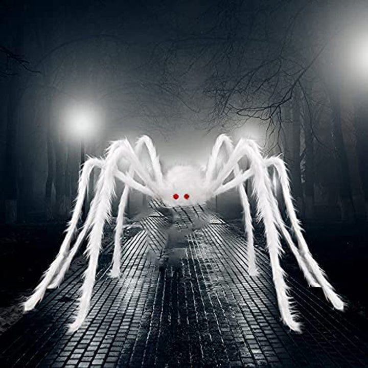 Decorative spider figure with LED lighting