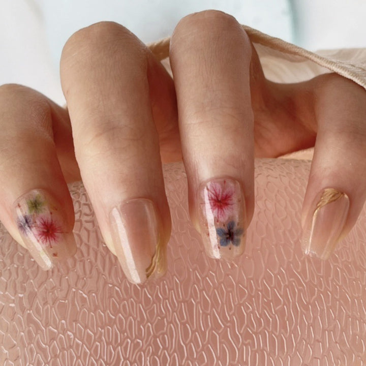 Floral Art Design Press-On Nails Kalsten 1787225366
