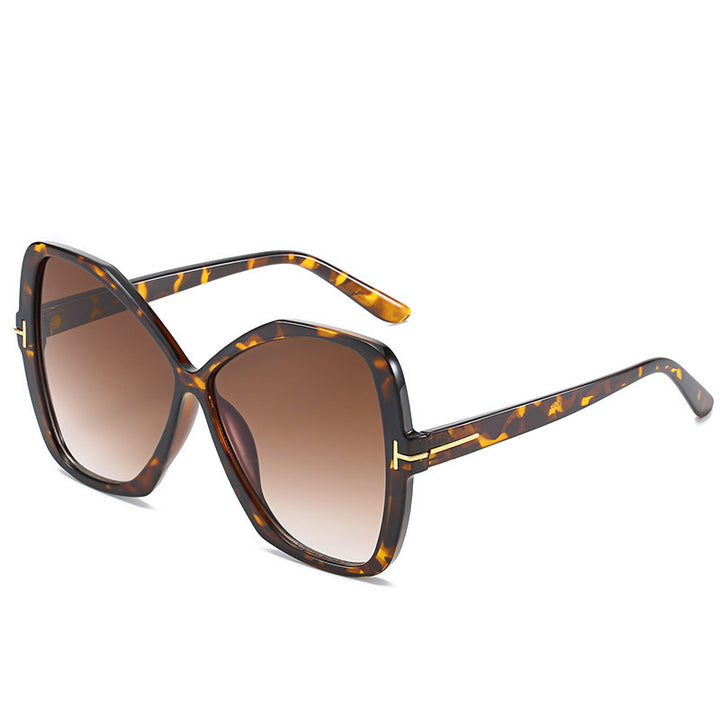Fashionably Oversized Geometric Sunglasses Kalsten
