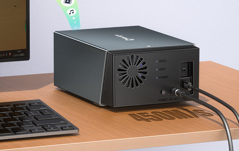 Dual-Bay Hard Drive Enclosure Kalsten
