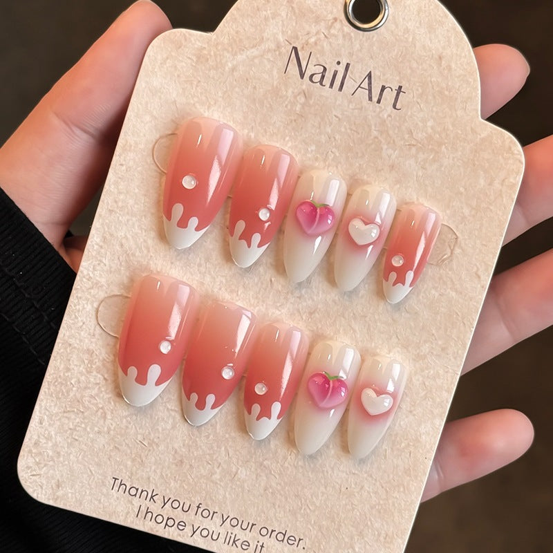 Decorative Press-On Nail Set Kalsten