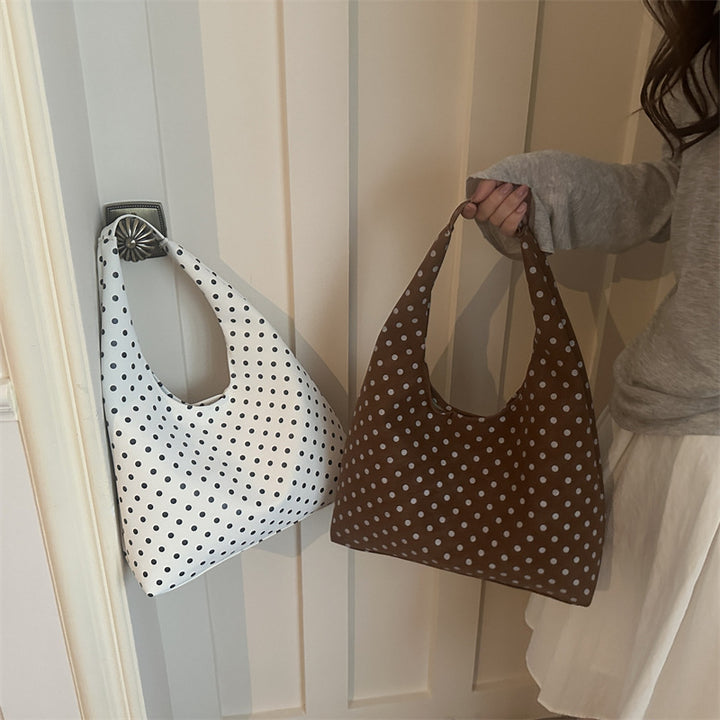 Polka Dot Hobo Bag