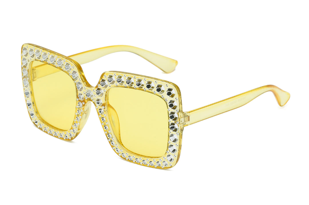 Oversized Decorative Frame Sunglasses Kalsten