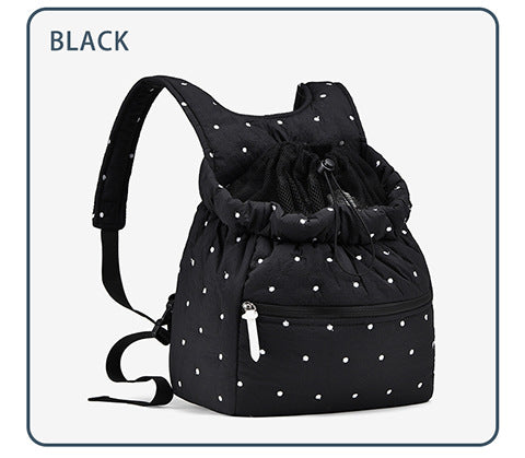 Drawstring Closure Casual Backpack Kalsten