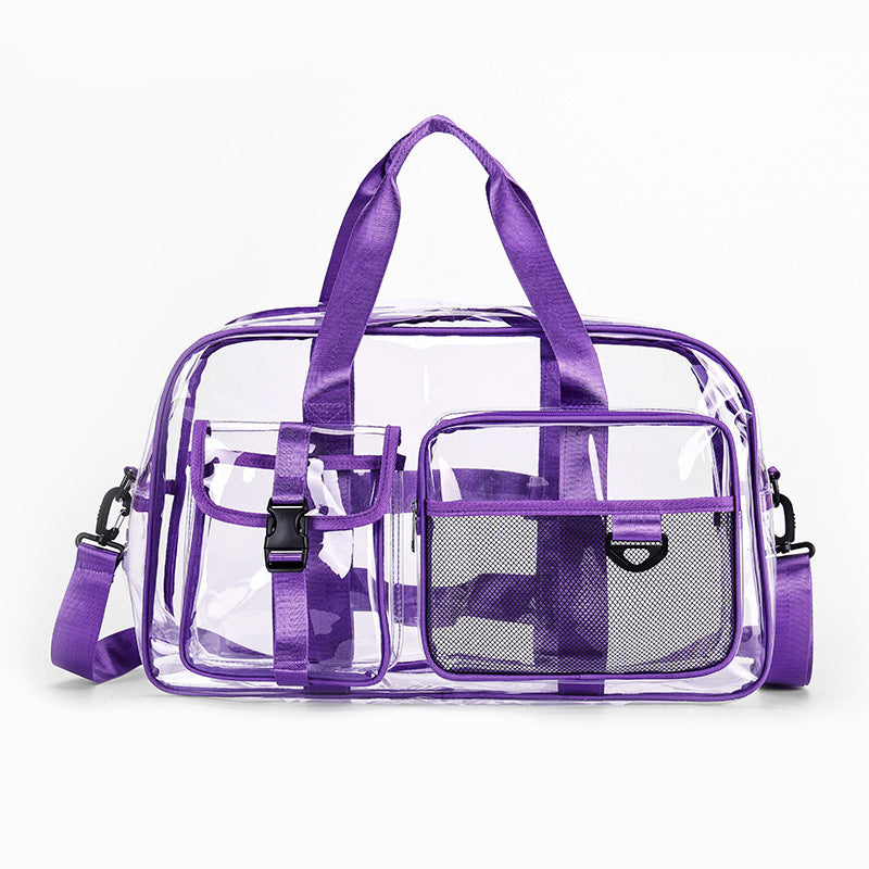 Transparent Travel Sports Tote