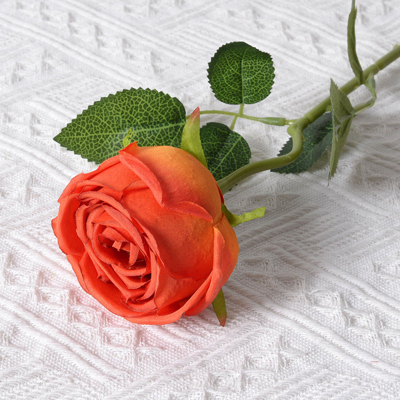 Realistic Artificial Rose Flower Decoration