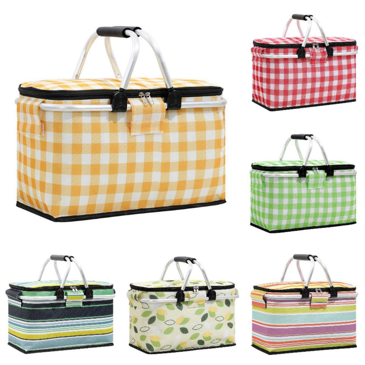 Insulated Picnic Cooler Basket Kalsten