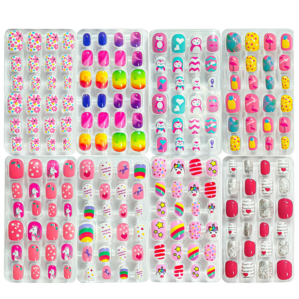 Creative Themed Press-On Nail Collection Kalsten