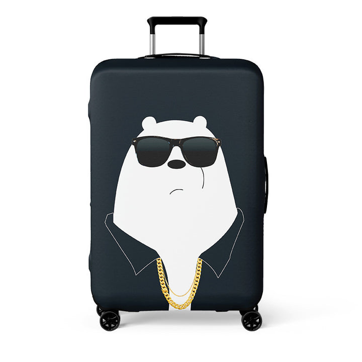 Unisex suitcase with stylish animal motif Kalsten