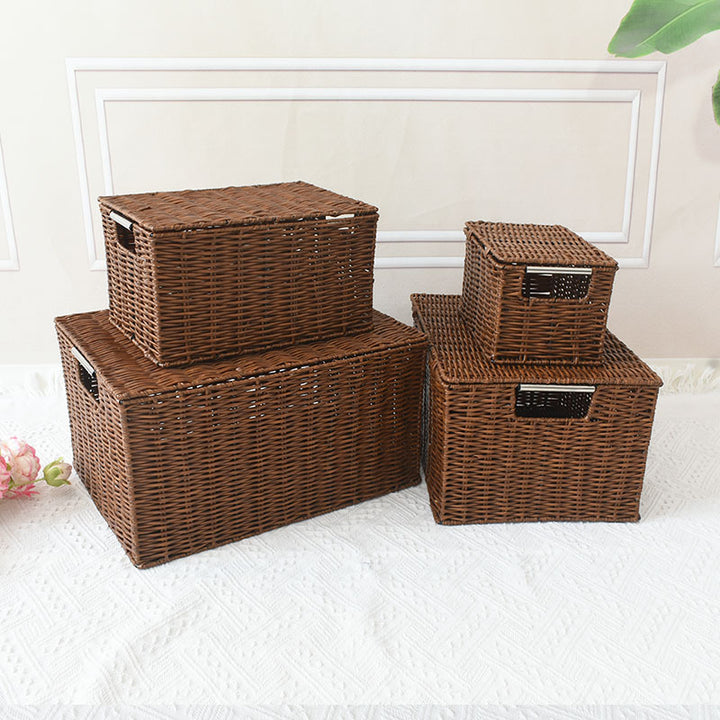 Premium Rattan Storage Box Kalsten