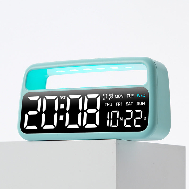 Digital alarm clock with clear LED display and modern features Kalsten