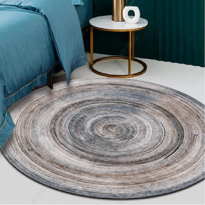 Artistic Embroidered Area Mat for Home Decor