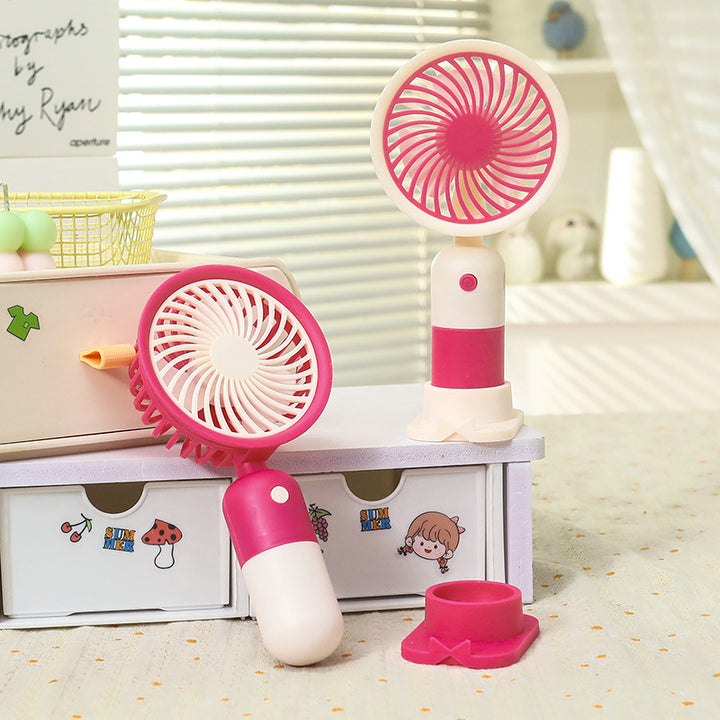 Ladies Portable Table Fan with USB Connection and Flexible Tilt Kalsten