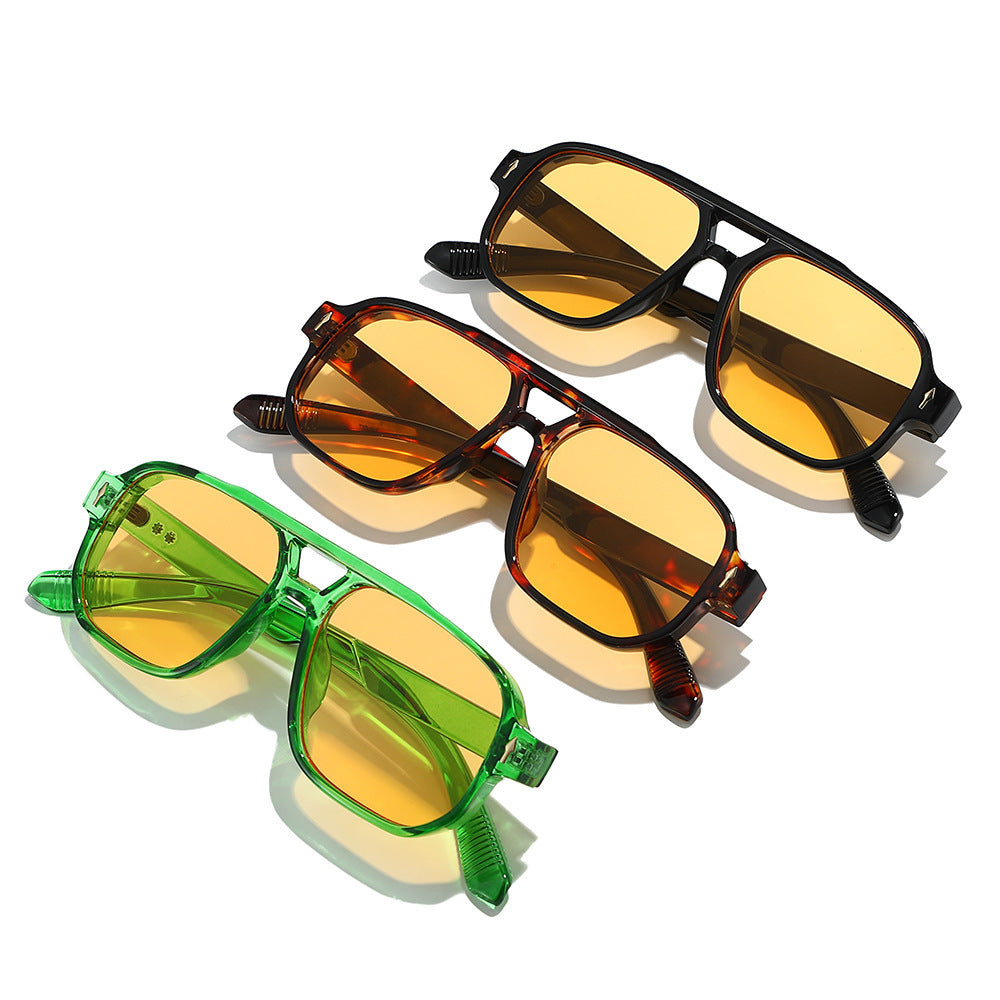Fashion-Forward Polarized Rectangle Sunglasses Kalsten