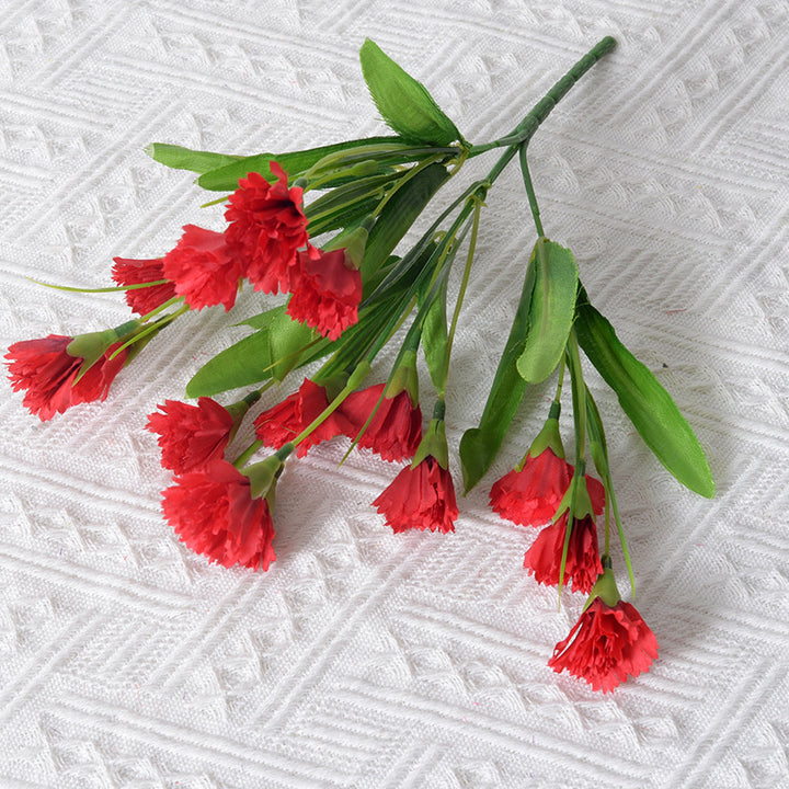 Artificial Carnation Floral Bouquet