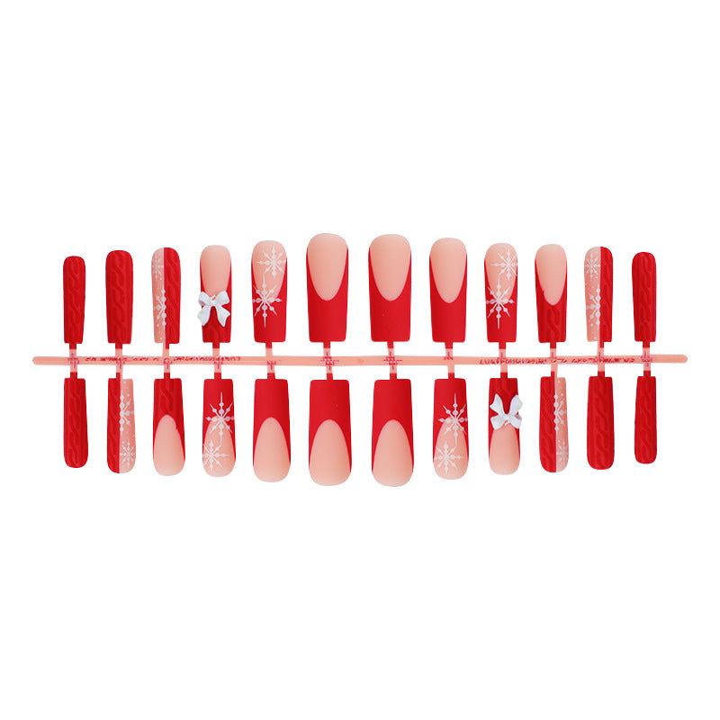 Themed Holiday Press-On Nail Set Kalsten