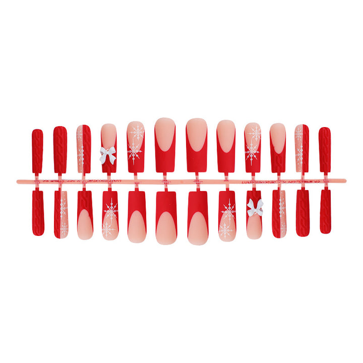 Themed Holiday Press-On Nail Set Kalsten
