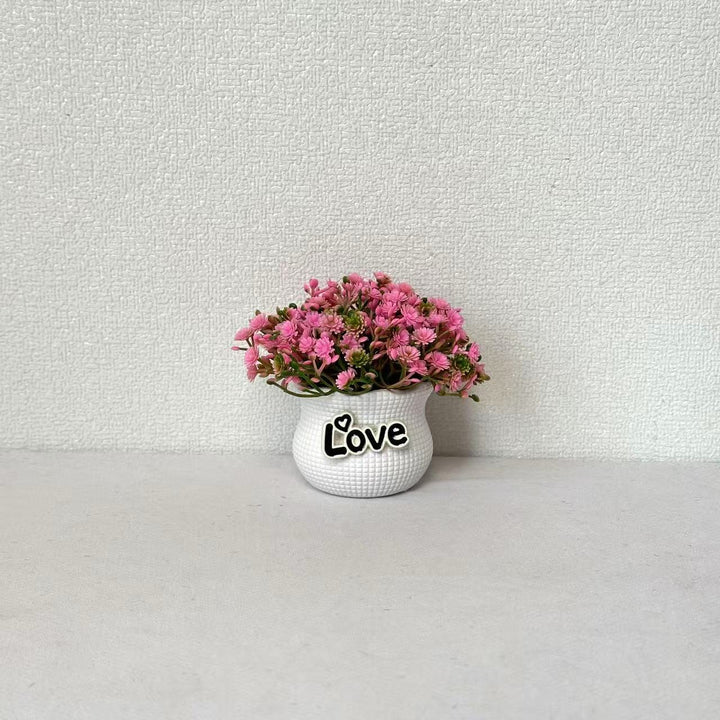 Miniature Decorative Flower Pot Set