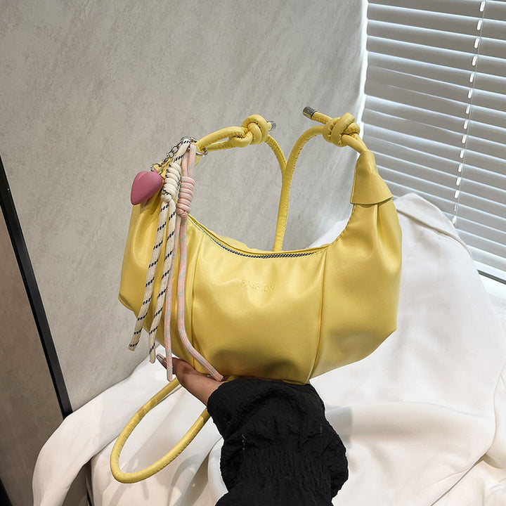 Stylish Leather Hobo Handbag Kalsten