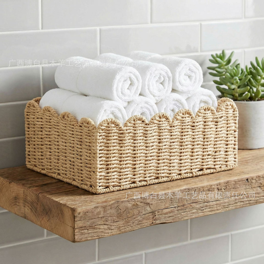 Basket with wave edge Kalsten
