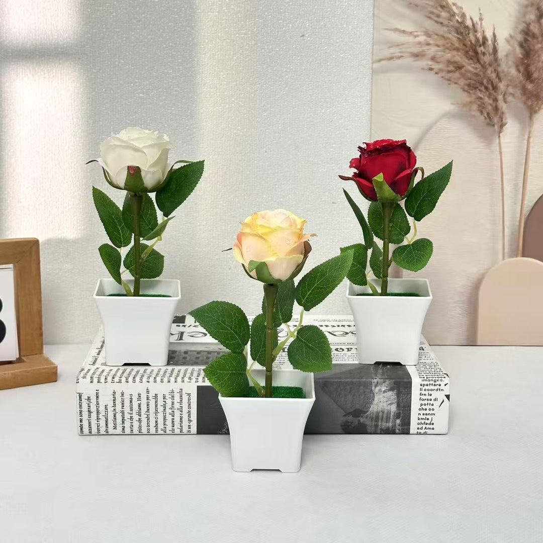 Artificial Orchid Plant for Decorative Home Display