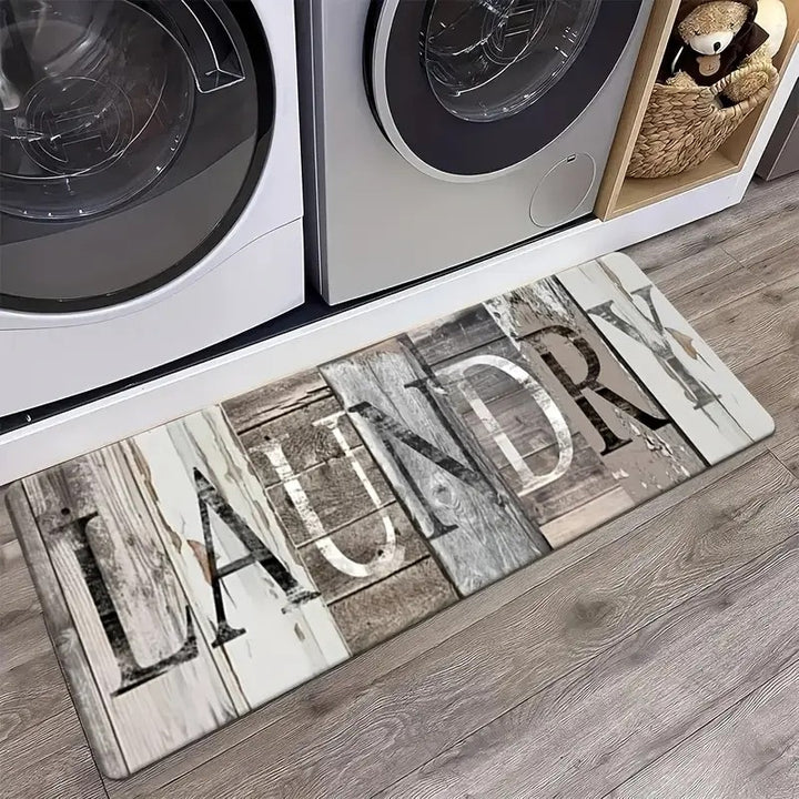 Decorative Laundry Room Mat
