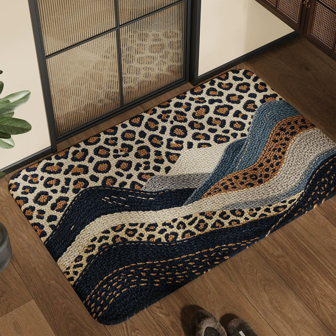 Fun and Colorful Patchwork Area Rug Kalsten