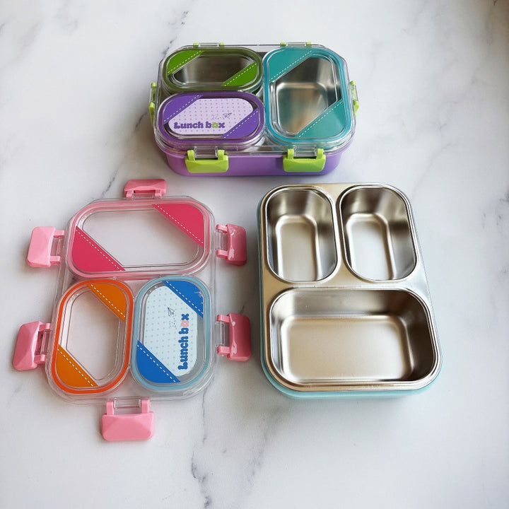Multi-Compartment Travel Lunch Box