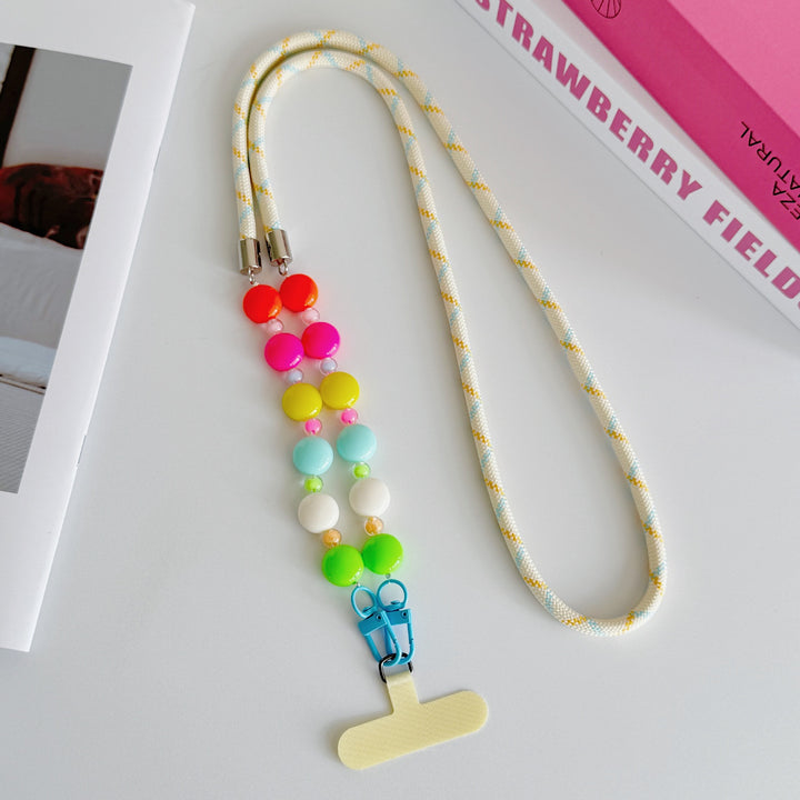 Phone chain with colorful beads Kalsten