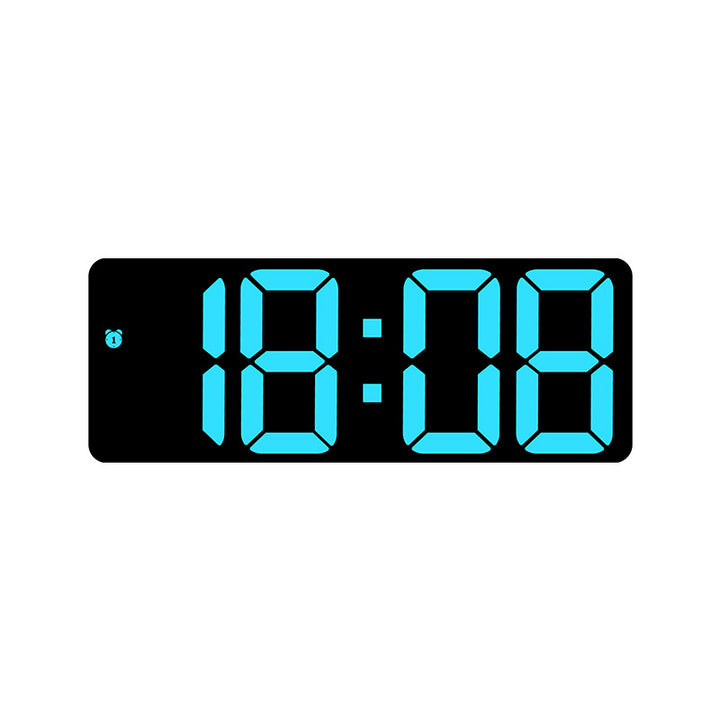 Digital LED clock with large display and colorful digits Kalsten