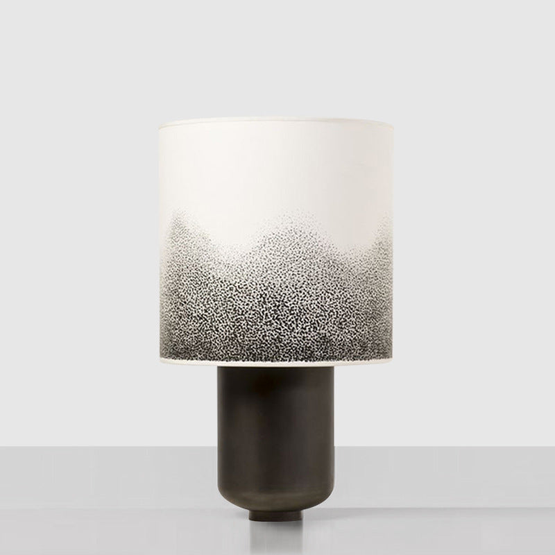 Modern Table Lamp with Textured Shade