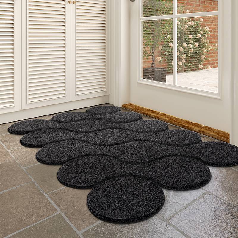 Decorative Textured Area Mat Kalsten