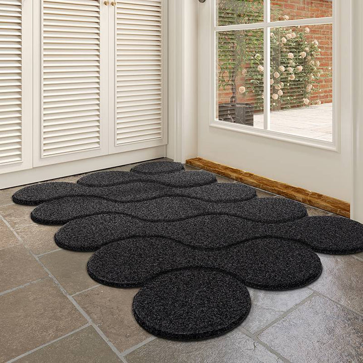 Decorative Textured Area Mat Kalsten