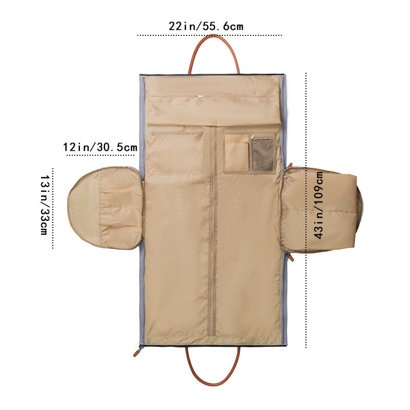 Elegant Travel Bag with Practical Outer Pockets Kalsten
