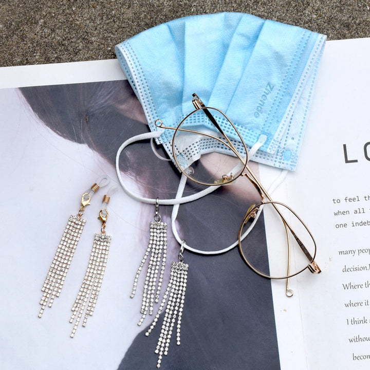 Glamorous Rhinestone Eyewear Chain Kalsten