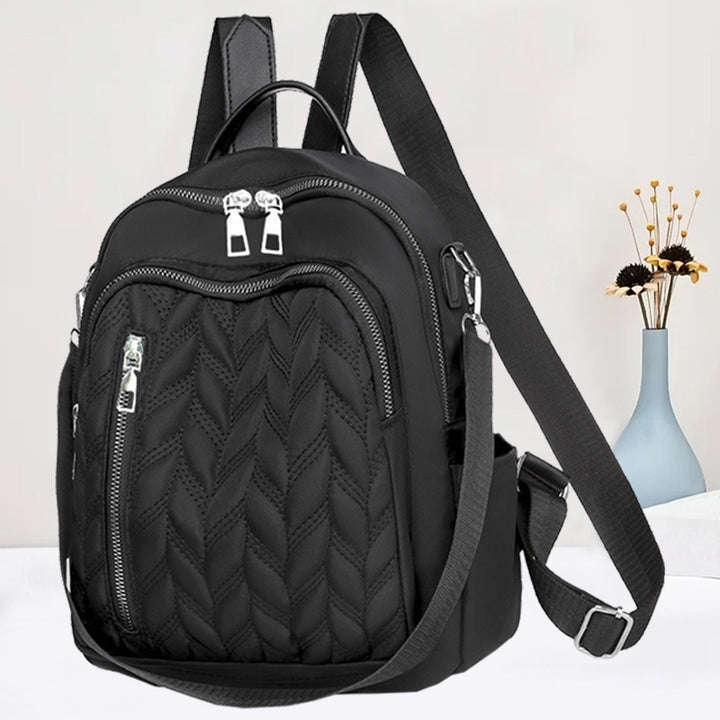 Women's Quilted Multi-Functional Backpack Kalsten