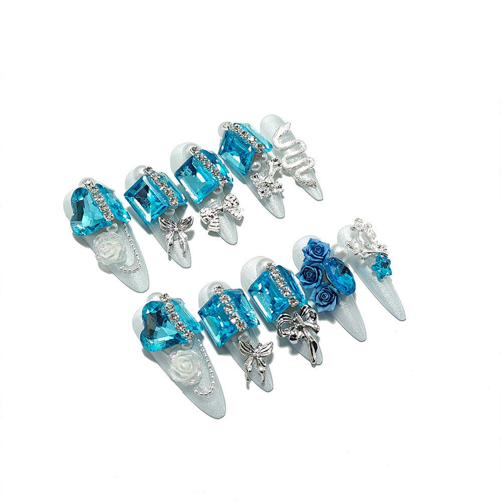 Nail Art Set with Glamorous Decorations Kalsten