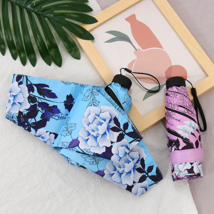 Ladies Elegant Umbrella with Exquisite Floral Design Kalsten