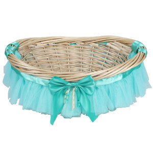 Decorative basket with ruffle detail Kalsten