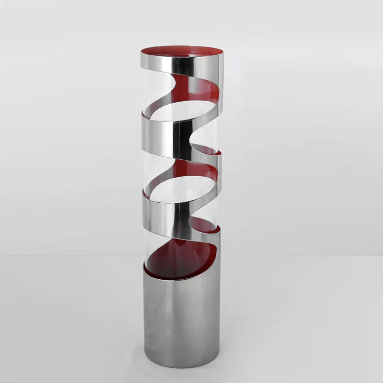 Modern Decorative Spiral Sculpture
