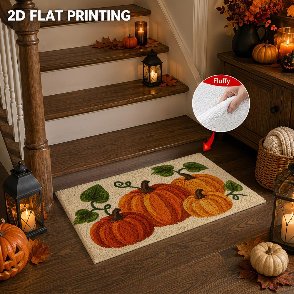 Autumn-Themed Decorative Mats