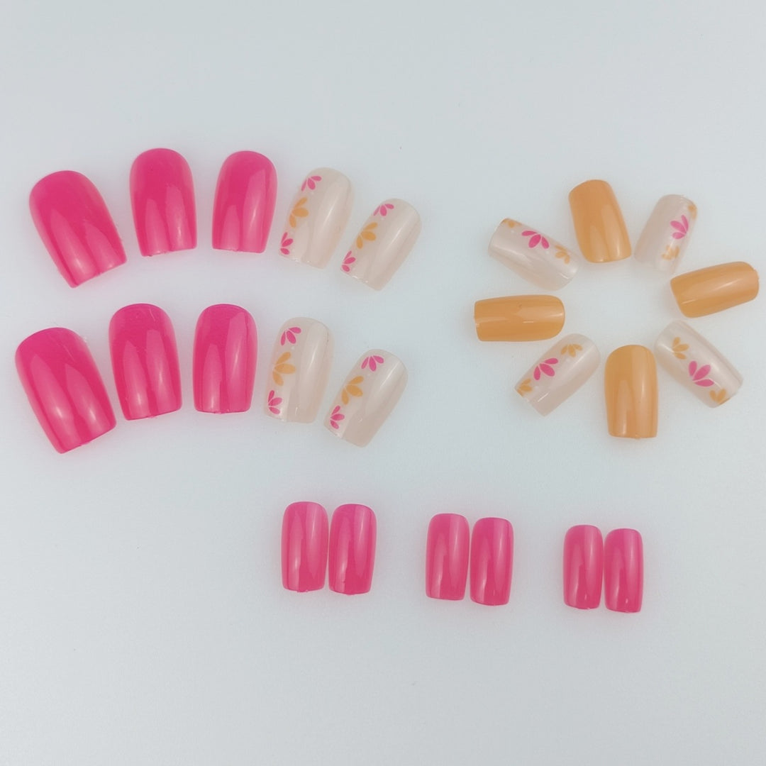 Floral Acrylic Nail Art Enhancements Kalsten 1789915591