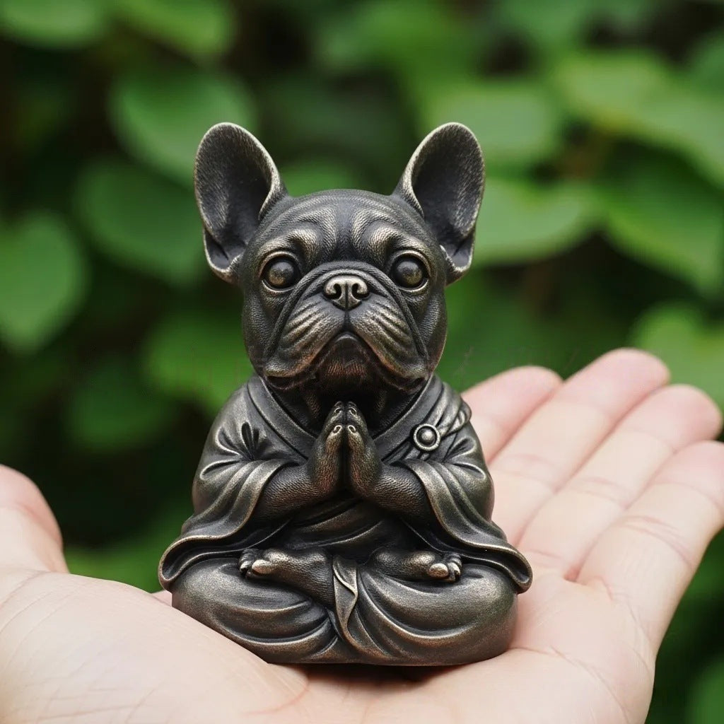 Decorative Meditating Dog Figurine Kalsten