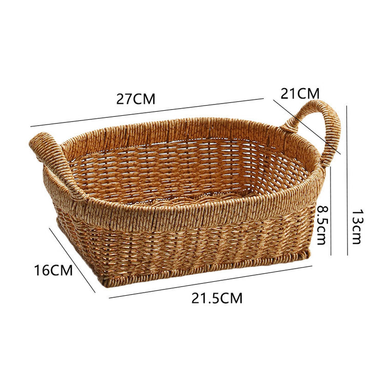 Handcrafted Wicker Storage Basket Kalsten