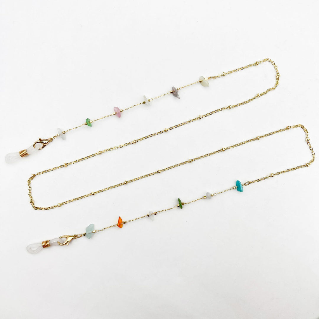 Colorful Gemstone Eyewear Chain Kalsten