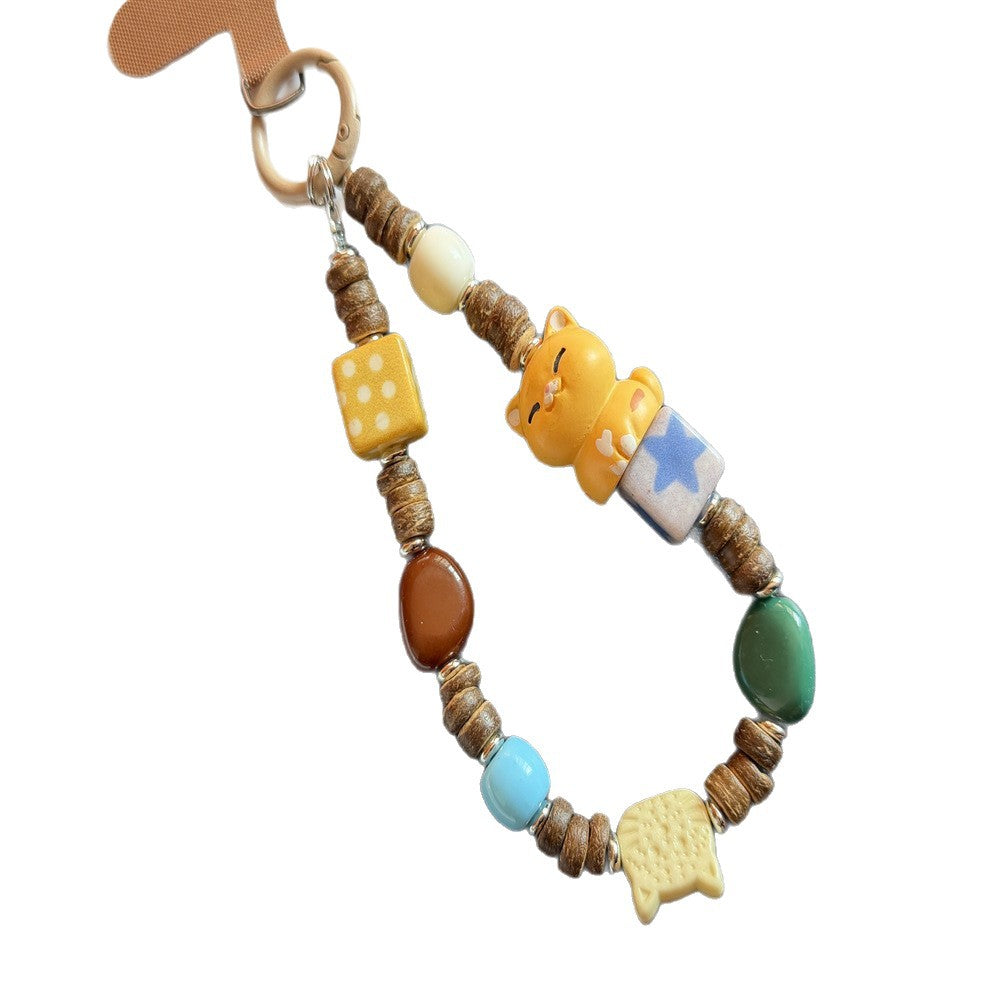 Beaded Charm Keychain Kalsten 1790135383