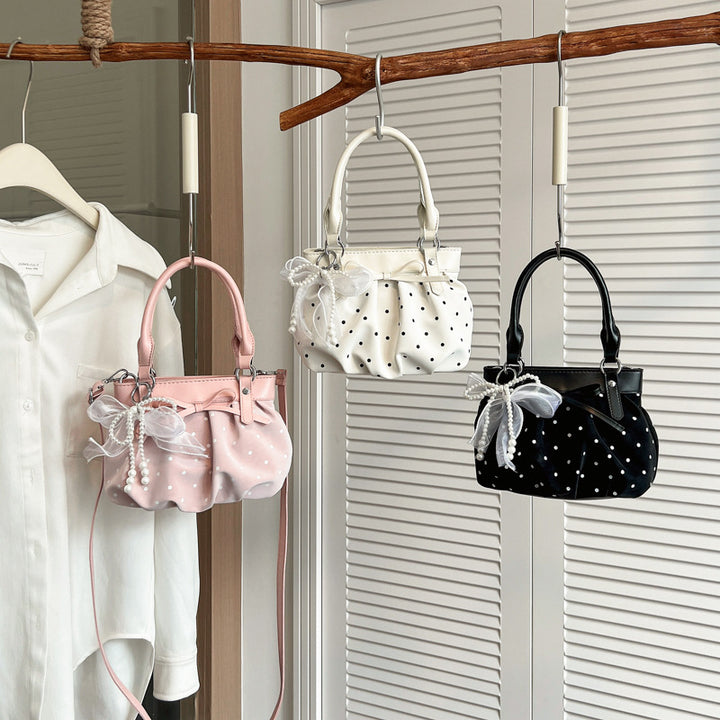 Stylish Polka Dot Handbag